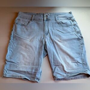 Light Blue Denim Women shorts